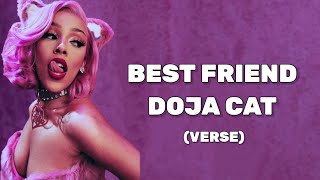 Doja Cat - Best Friend (Verse( (FHD Lyrics)