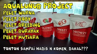 5 Varian Pelet Terbaru Untuk Ikan Louhan | @aqualunub3796 Project