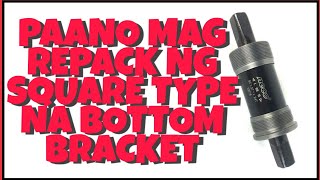 Paano mag Repack ng Bottom Bracket square type