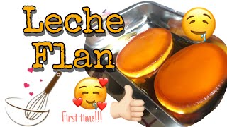 First time to make Leche Flan!!