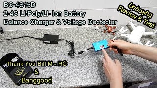 BC 4S15D Lipo Charger Review And Banggood And BillMRC Thank You