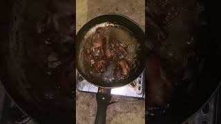 cooking  pork  eat 10 Well come to my video I want to show about pork delicious-@sophallyummy