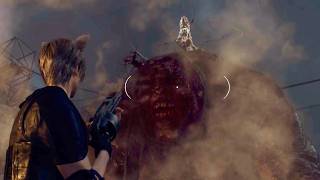 Resident Evil 4 Remake - fully upgraded infinite Striker vs the El Gigante, professional