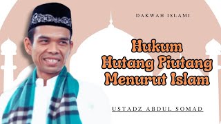 YANG TERLILIT HUTANG TONTON INI - Ustadz Abdul Somad