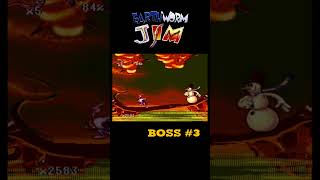 Earthworm Jim (Genesis) Boss 3 #nostalgia #retrogames #games #EarthwormJim #sega