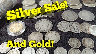 Buy It Now! Silver Sale (and Gold)! Act Fast, Priced to Sale!