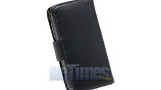 ANGNE - Deluxe Book Leather Case For Google G1 T-mobile G1 HTC Dream Android