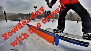 Powder Day at Jiminy Peak | Snowboarding | NeverSummer Proto Synthesis