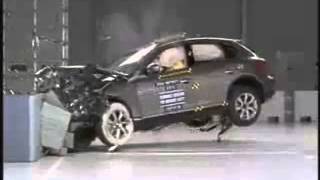 Vehicule  Crash Test 2008 - 2010 Infiniti Ex 35 _ Nissan Skyline CrossoverFrontal Offset Test) IIHS-