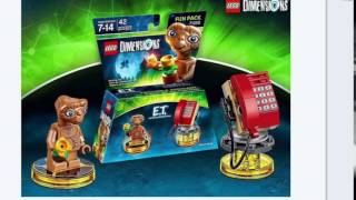 Lego E.T Dimensions 71258 Fun Pack Set