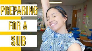 Getting Ready For a Sub! | that one happy classroom vlog