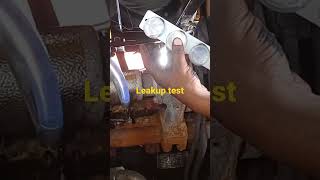 engine leakup test