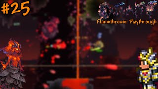 1K Damage Flamethrower! Terraria Calamity Deathmode Flamethrower Playthrough #25