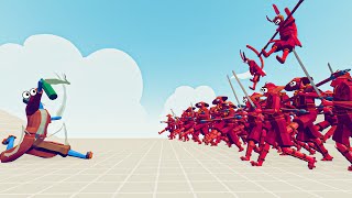 1231 UNIT DYNASTY TEAM vs DRUNKEN MASTER | TABS Totally Accurate Battle Simulator