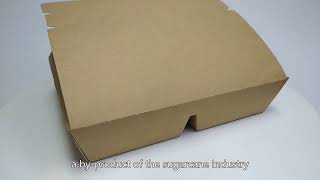 bagasse tableware,bagasse packaging,Biodegradable food container,Best,China Supplier