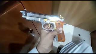 barreta Pistol 30bore and 9mm safety checking