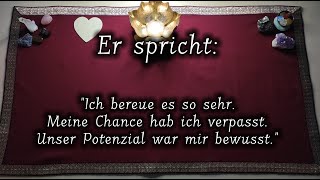 Er spricht: "Ich bereue es so sehr. Meine Chance hab ich verpasst. Unser Potenzial war mir bewusst."