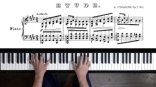 Scriabin Etude in C-sharp minor, Op.2 No.1 - P. Barton, FEURICH grand piano