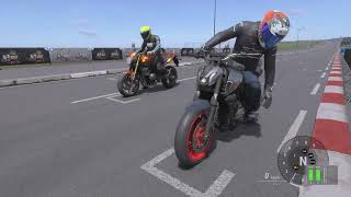 MT07 Remap 2021 VS Hornet Carburada 2006 Ride 5 | Gameplay