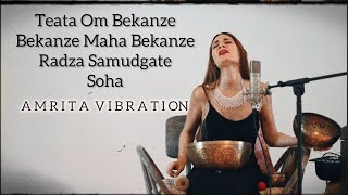 TEYATA MANTRA with Tibetan Bowls | live in Bali | Amrita Vibration