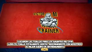 VICTOR M TRAINER - TOALLAS OFICIALES - PARA AMANTES DEL GYM - 💪😎💪