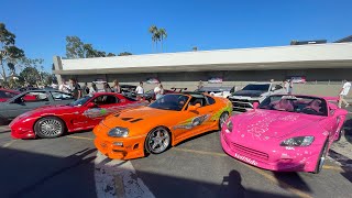 Jada Toys Homecoming event! So many AWESOME cars on display! Fast and the Furious cars, exotics, etc