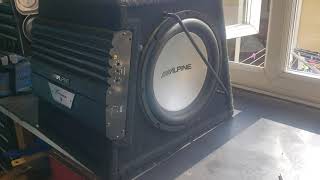 Alpine SWD-3000 Active Subwoofer