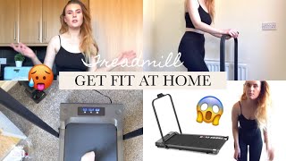 TREADMILL REVIEW | WORKOUT FROM HOME | GET FIT AT HOME!