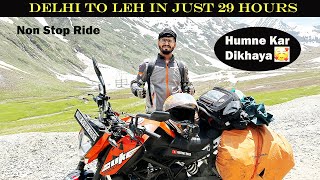 1350 KMS NON STOP DELHI TO LEH BY BIKE |EPISODE-01| ZANSKAR LADAKH 2023 | FREEWAY RIDER