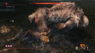 Sekiro™: Shadows Die Twice Guardian Ape no damage