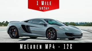 2012 Mclaren MP4-12C (Standing Mile Review)