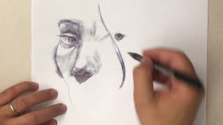 Drawing Nose & eye