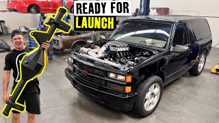 How2Hook A ‘Hoe — Zac’s Godzilla-Swapped Tahoe Gets 4-Linked & Blast Pipes