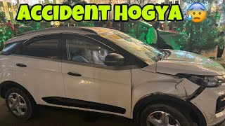 Humari Car Ka Accident Hogya 😱 Nuksaan Hogya 😭 @rajatbornstar @SwatiMonga #funnyvlog #shorts