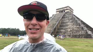 Jan Cerato absorbs energy from the Mayan Gods to prepare for Beast Mode 2021 in Chichen Itza Mexico