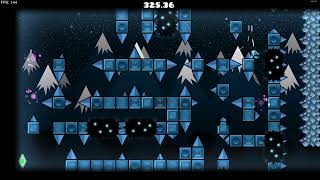 Icy Peaks (EXTREME DEMON PLATFORMER) BY RAEZORI