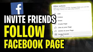 How to Invite Friends to Follow Facebook Business Page - Easy Method (2024)