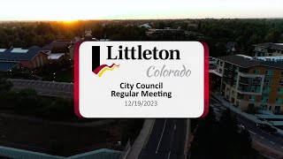 City Council Regular Meeting - 12/19/2023