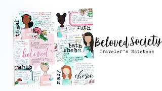 Beloved Society Traveler's Notebook Process Video!