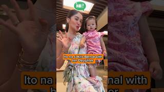 Kris Bernal with Daughter iTo na sya now #shorts #krisbernal #viralvideo