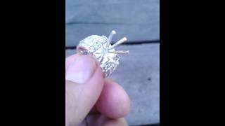 Gold diamond ring