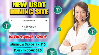 New Usdt Investment Platform | Best Usdt Investment Site | New Usdt Earning Platform 2024