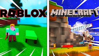 Playing both bedwars games!!