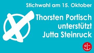 Thorsten Portisch unterstützt Jutta Steinruck für Oberbürgermeisterwahl