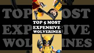 Top 5 most expensive Lego Wolverine minifigures #lego #legomarvel #xmen #Wolverine #deadpool