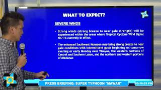 Updated Weather Forecast on Super Typhoon Betty, as of 5pm, May 27, 2023