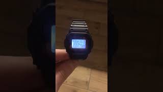 Automatic backlight Casio G-Shock GW-M5610U. Автоподсветка Casio