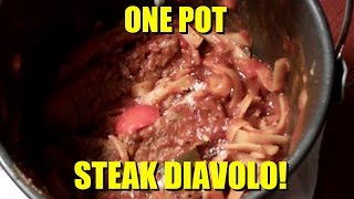 One Pot Steak Diavolo