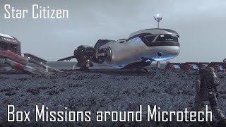 Star Citizen Alpha 3.15.1 - Box missions on Microtech