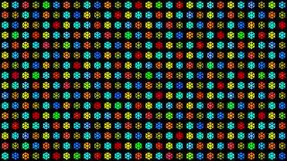 Christmas Lights Background Free Animation VJ Loop